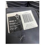 MSRP $360 – 18 Wastebaskets, Tough Guy Model 4PGN2-A, 13-5/8 Quart Black Plastic Trash Bins, Durable Construction, Made in USA, Office, School & Facility Use - Need Clean Up However No Apparent 