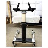 Height Adjustable Roller Patient Walker Pneumatic Stand Up Walking Aid - Good Condition