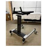 Height Adjustable Roller Patient Walker Pneumatic Stand Up Walking Aid - Good Condition