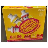 Cirkul Squeeze Lemonade Variety Pack - 6 Sip Cartridges (120 ml total)