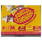 Cirkul Squeeze Lemonade Variety Pack - 6 Sip Cartridges (120 ml total)