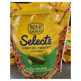 ROLD GOLD Selects Dill Pickle Pretzel Twists - 4 oz Each (8 Bags)