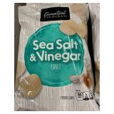 Essential Everyday Sea Salt & Vinegar Potato Chips - 4 Bags, 9 oz Each