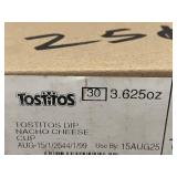 Tostitos Nacho Cheese Dip Cup 3.625 oz - 30 Pack