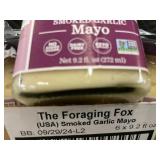The Foraging Fox Smoked Garlic Mayo 6-Pack, 9.2 oz Jars (BB 09/29/24)