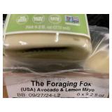 Case of 6 Foraging Fox Avocado & Lemon Mayo 9.2 oz Jars - BB 09/27/24