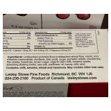 4x Lesley Stowe Raincoast Crisps Cranberry and Hazelnut Crackers - 5.3 oz (150 g)