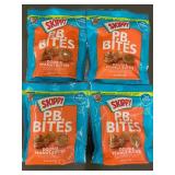 Skippy PB Bites Double Peanut Butter 6 oz - 4-Pack