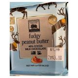 Endangered Species Fudgy Peanut Butter Milk Chocolate Bars 1.6 oz - 12 Count