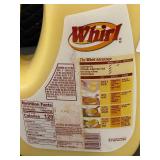 2 Gallons Whirl Butter Flavored Oil, Best By Aug 11 2024
