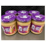Taco Bell Creamy Crunch-Dip Supreme Cravings Dip, 6 x 15 oz Jars (Best By 06/2025)