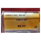 (2) MS65 Kennedy Half Dollars