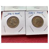 (10) Washington Quarters - Mostly Proof