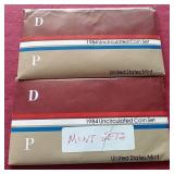 (2) 1984 U.S. Mint Uncirculated Sets