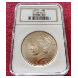 1922 Peace Dollar - NGC MS64