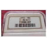 1922 Peace Dollar - NGC MS64