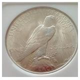1922 Peace Dollar - NGC MS64