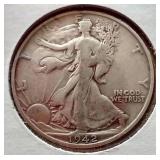 (2) Walking Liberty Half Dollars