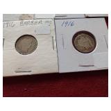 (5) Barber Dimes