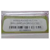 (2) Slabbed Dimes - (1) Proof & (1) Uncirculated