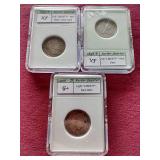 (3) Barber Quarters - Some Nice Detail