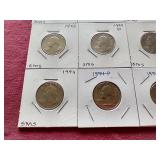 (17) Washington Quarters - Mostly Unc & Proof