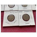 (10) Liberty "V" Nickels