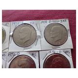 (10) Eisenhower Dollars
