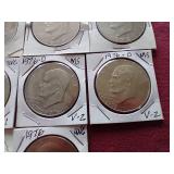 (10) Eisenhower Dollars