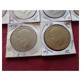 (10) Eisenhower Dollars