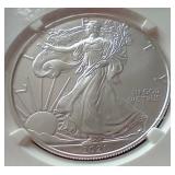2021(S) 1 oz American Silver Eagle - NGC MS69