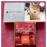 (3) Sterling Silver Canadian Commemorative Dollars