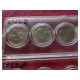 2022 American Women Quarters - P & D Sets