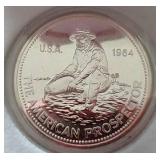 1984 Engelhard Prospector 1 oz Silver Round