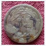 1877-CC Liberty Seated Dime