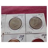 (10) Kennedy Half Dollars