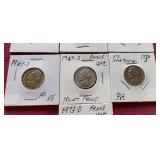 (7) Nickels - Proof & Uncirculated