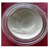 Awesome 2014 Baseball HOF Uncirculated Silver Dollar