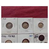(7) Mercury Dimes