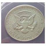 1969-D 40% Silver Kennedy Half Dollar - ANACS MS64