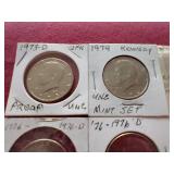 (10) Kennedy Half Dollars - Includes Proof & Uncirculated