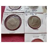 (10) Kennedy Half Dollars - Includes Proof & Uncirculated