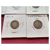 (10) Barber Dimes