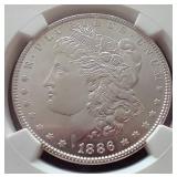 1886 Morgan Dollar - NGC Uncirculated (Details)