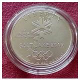2002 Winter Olympics Commemorative Silver Dollar