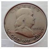 (4) Franklin Half Dollars