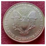 1996 1 oz American Silver Eagle