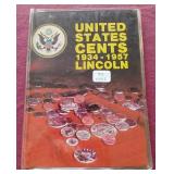 Wheat Penny Folder With 70 Coins - 1934-1957