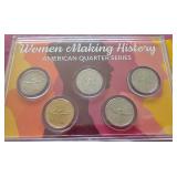 (2) 2022 Women Making History Quarter Sets