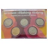 (2) 2022 Women Making History Quarter Sets